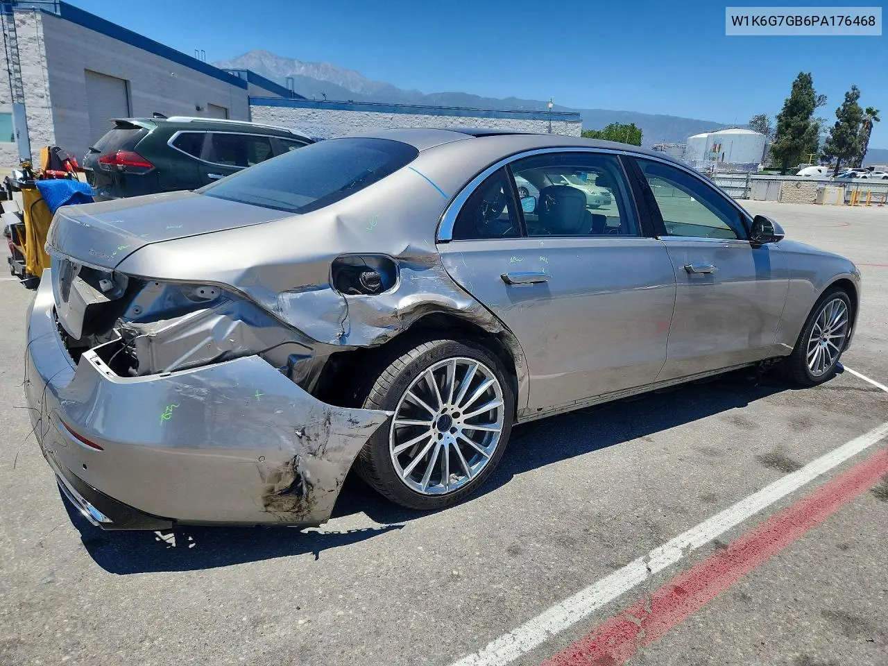 2023 Mercedes-Benz S 580 4Matic VIN: W1K6G7GB6PA176468 Lot: 59731506