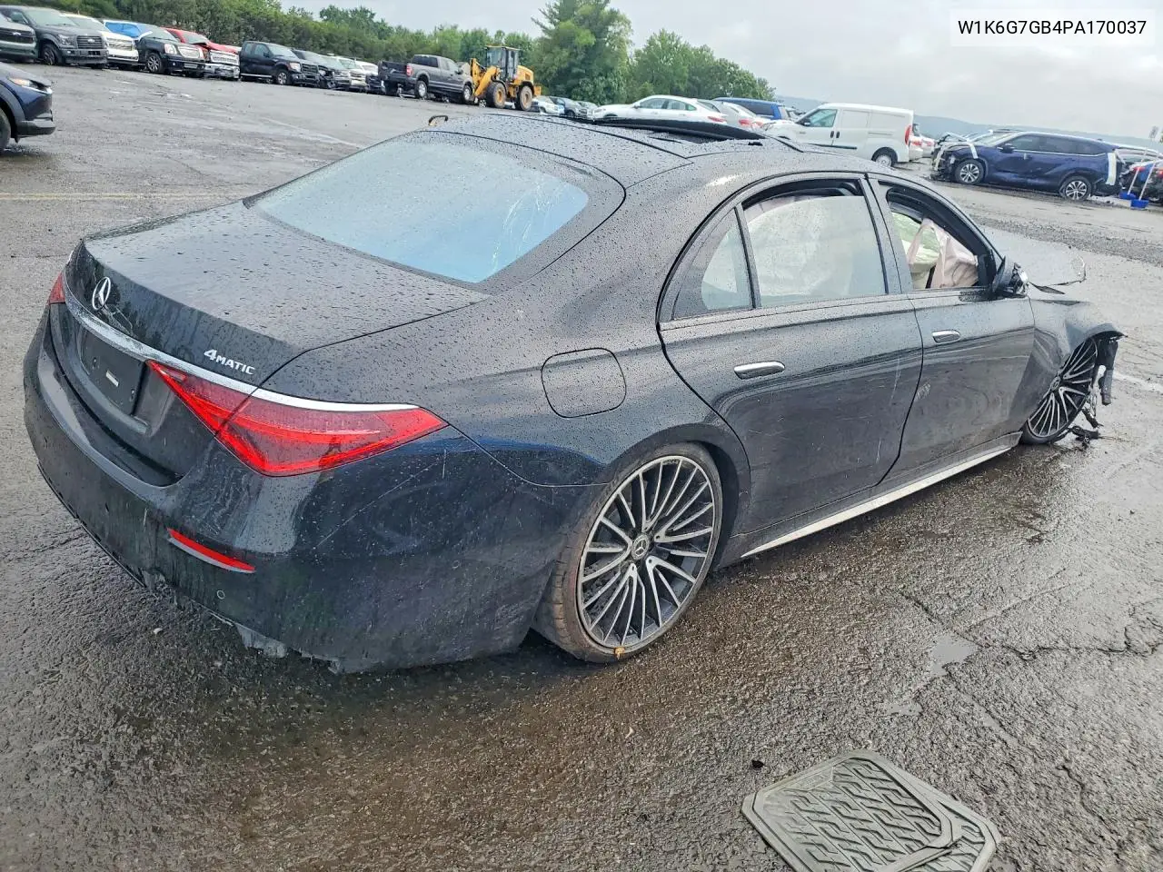 2023 Mercedes-Benz S 580 4Matic VIN: W1K6G7GB4PA170037 Lot: 60474226