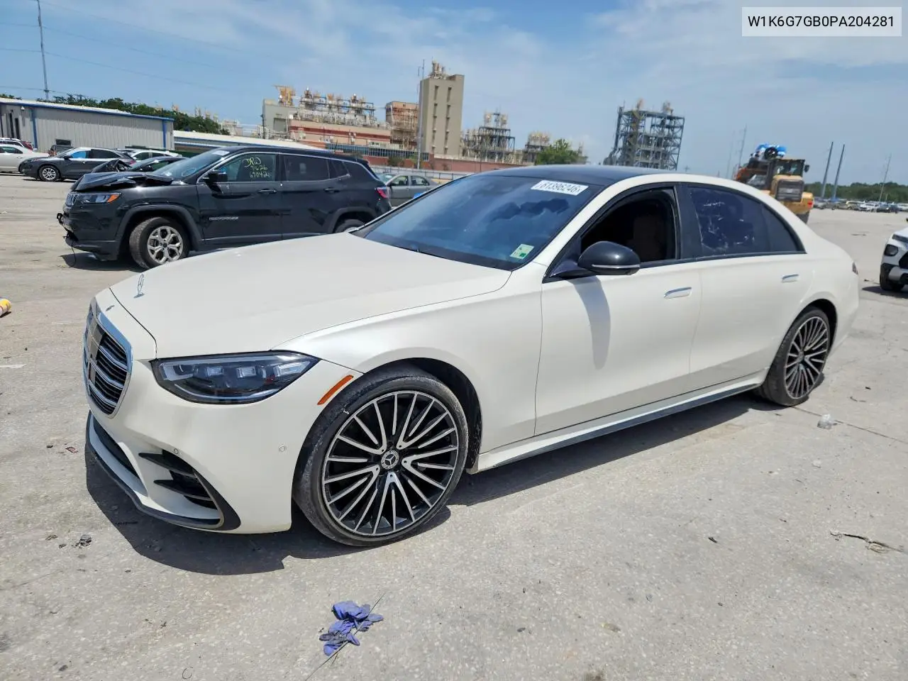 2023 Mercedes-Benz S 580 4Matic VIN: W1K6G7GB0PA204281 Lot: 61396246