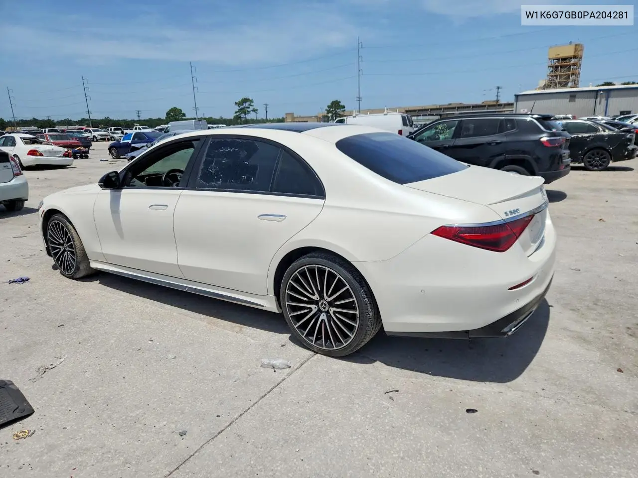 2023 Mercedes-Benz S 580 4Matic VIN: W1K6G7GB0PA204281 Lot: 61396246