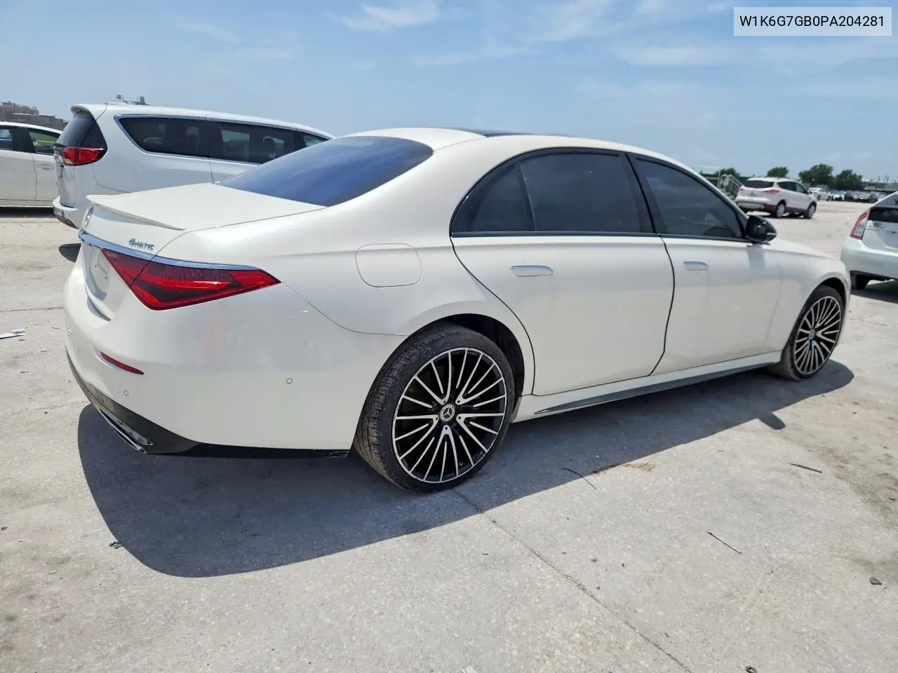 2023 Mercedes-Benz S 580 4Matic VIN: W1K6G7GB0PA204281 Lot: 61396246