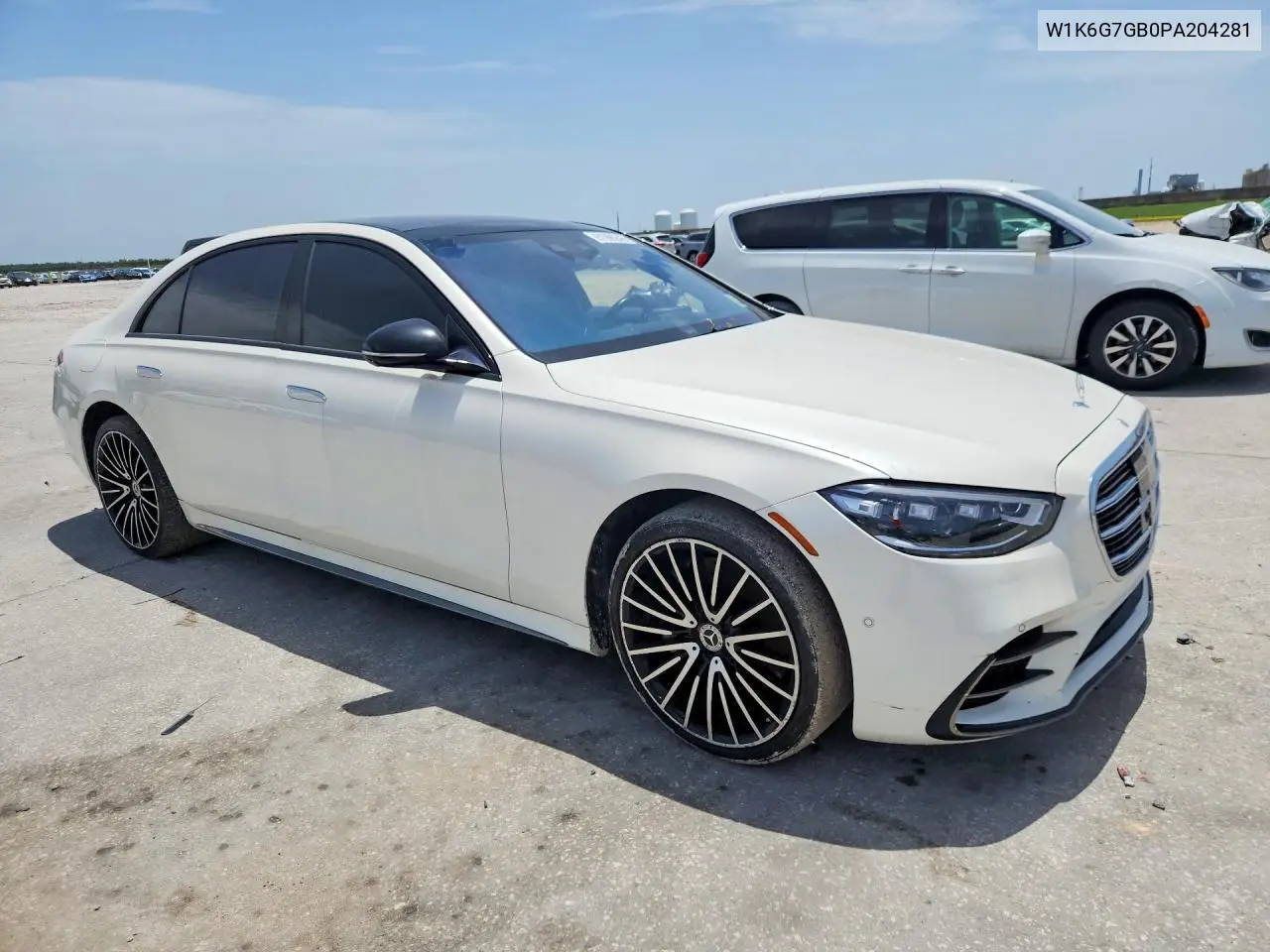 2023 Mercedes-Benz S 580 4Matic VIN: W1K6G7GB0PA204281 Lot: 61396246