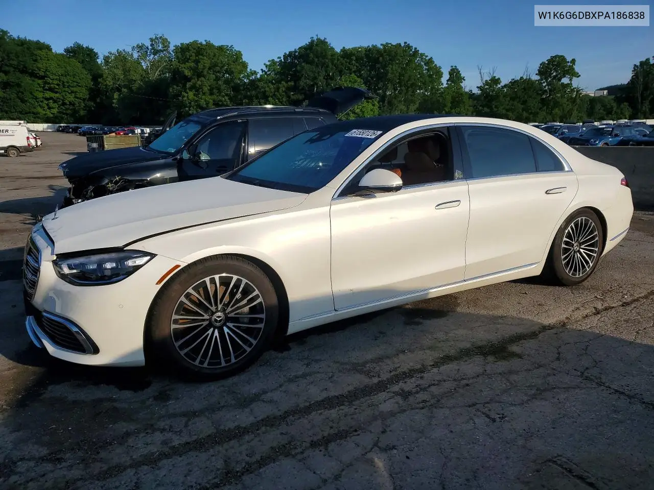 2023 Mercedes-Benz S 500 4Matic VIN: W1K6G6DBXPA186838 Lot: 61550126