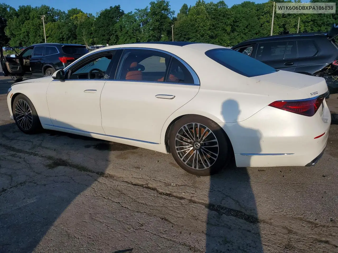 2023 Mercedes-Benz S 500 4Matic VIN: W1K6G6DBXPA186838 Lot: 61550126