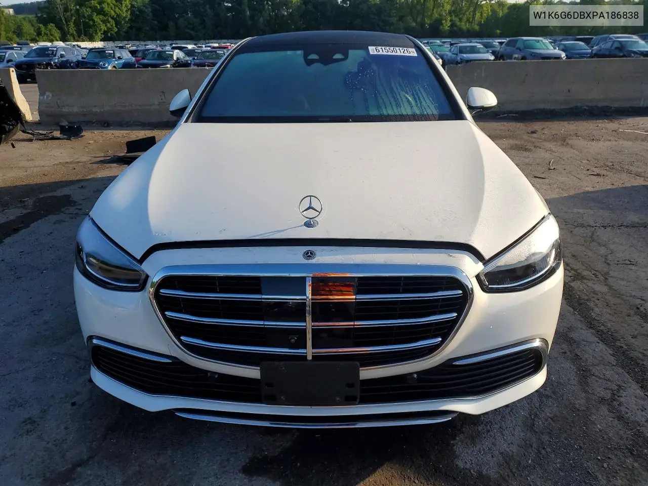 2023 Mercedes-Benz S 500 4Matic VIN: W1K6G6DBXPA186838 Lot: 61550126