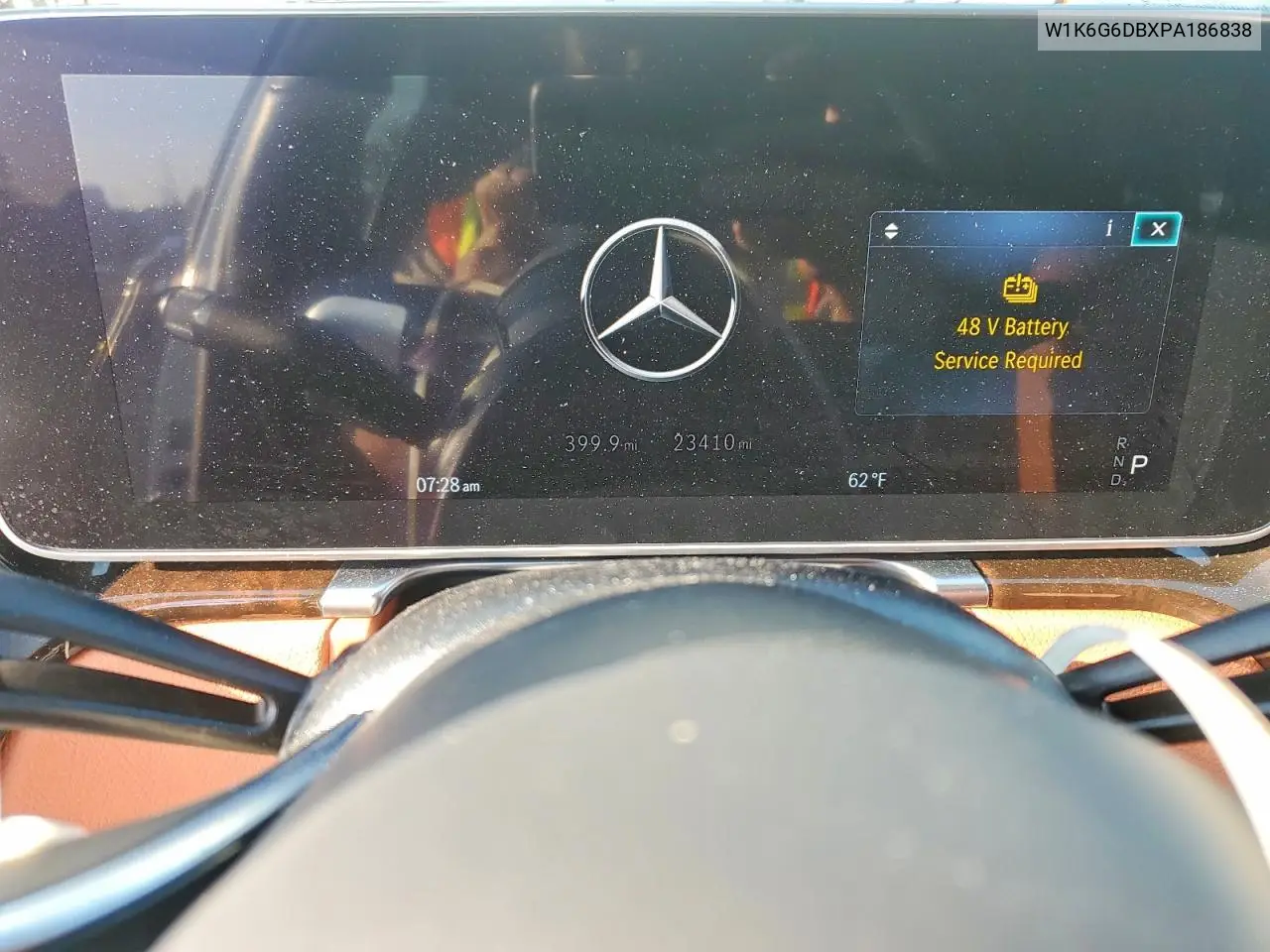 2023 Mercedes-Benz S 500 4Matic VIN: W1K6G6DBXPA186838 Lot: 61550126