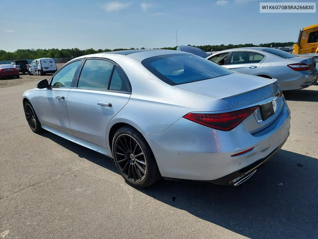 2024 Mercedes-Benz S 580 4Matic VIN: W1K6G7GB5RA266830 Lot: 60627126