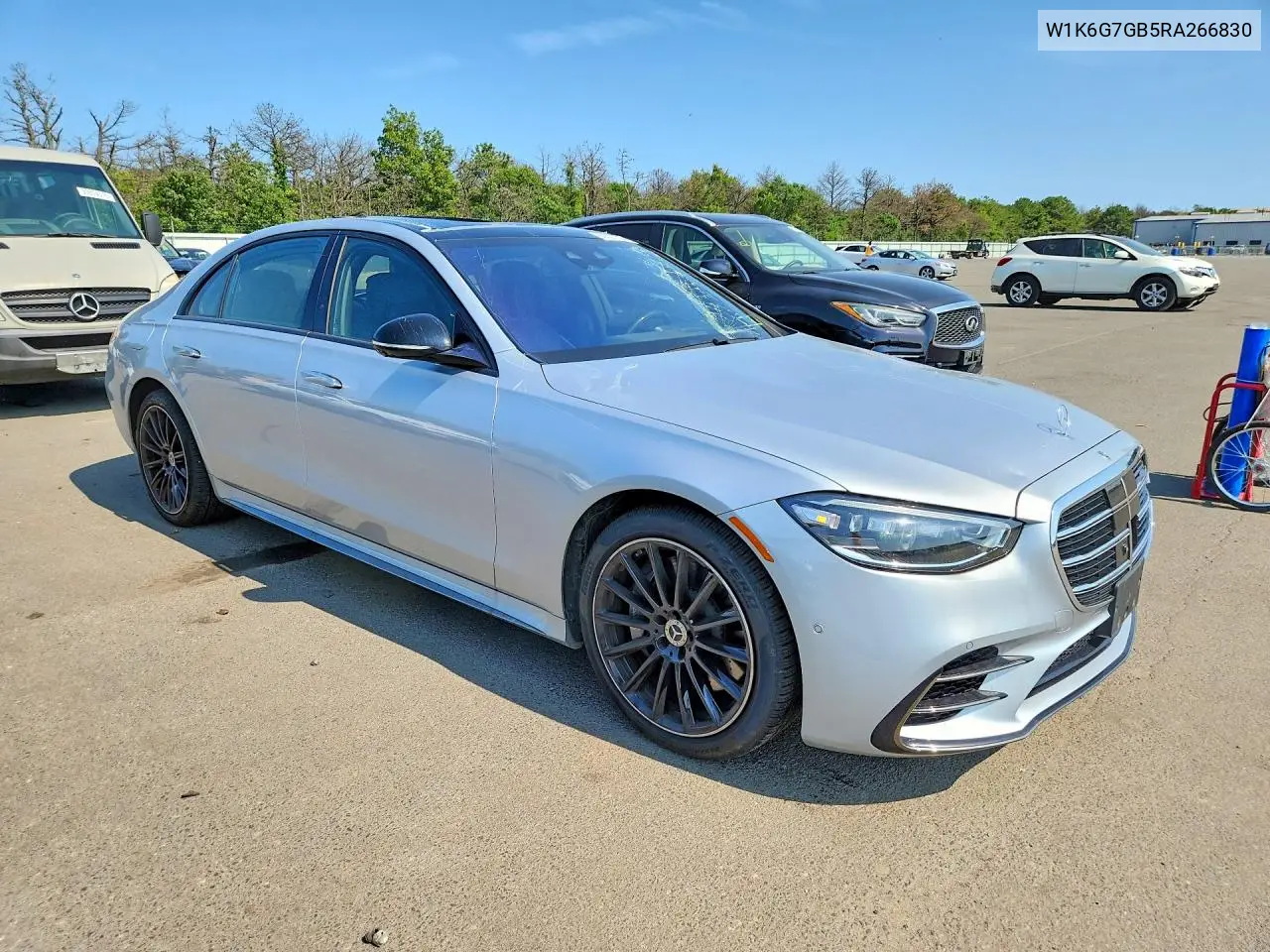 2024 Mercedes-Benz S 580 4Matic VIN: W1K6G7GB5RA266830 Lot: 60627126