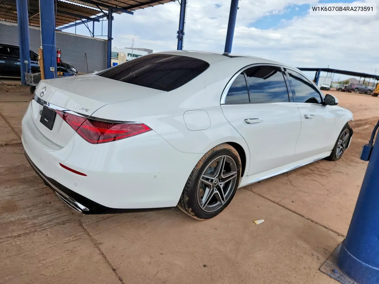 2024 Mercedes-Benz S 580 4Matic VIN: W1K6G7GB4RA273591 Lot: 60841736