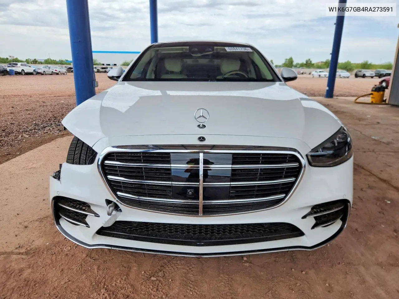 2024 Mercedes-Benz S 580 4Matic VIN: W1K6G7GB4RA273591 Lot: 60841736