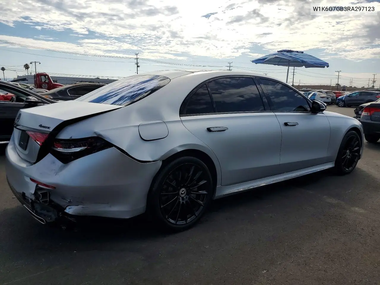 2024 Mercedes-Benz S 580 4Matic VIN: W1K6G7GB3RA297123 Lot: 61004916