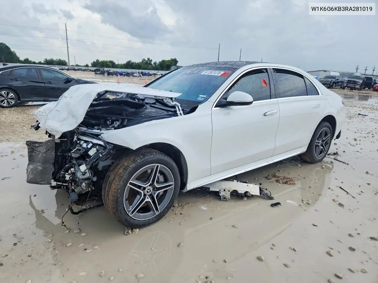 2024 Mercedes-Benz S S580E 4Matic VIN: W1K6G6KB3RA281019 Lot: 61397476