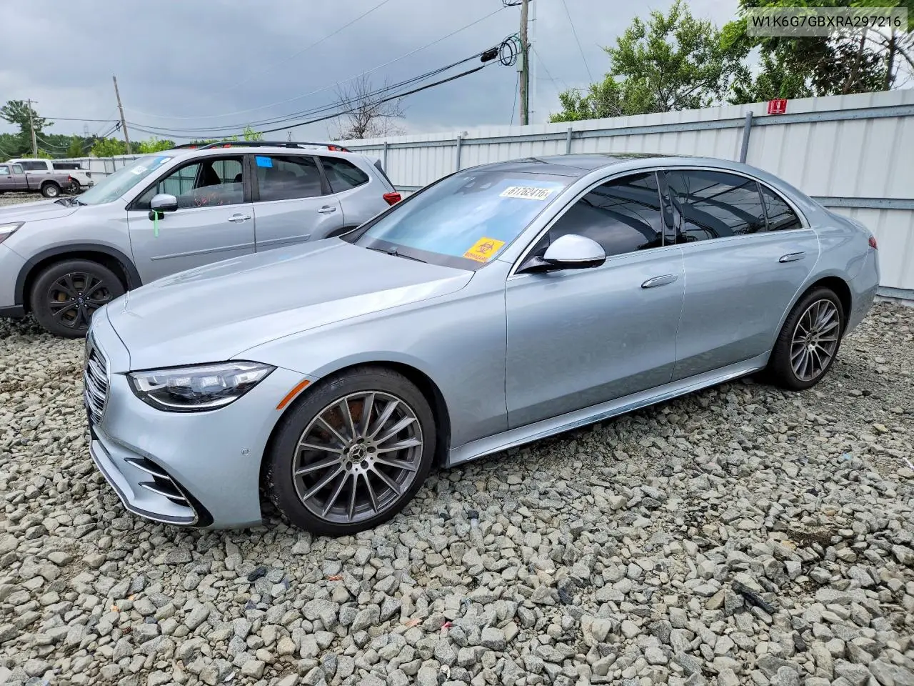 2024 Mercedes-Benz S 580 4Matic VIN: W1K6G7GBXRA297216 Lot: 61762416