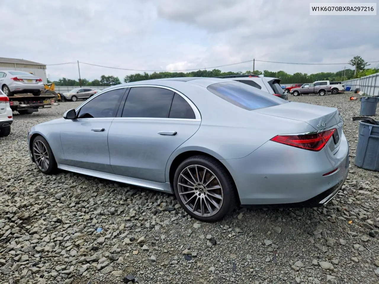 2024 Mercedes-Benz S 580 4Matic VIN: W1K6G7GBXRA297216 Lot: 61762416