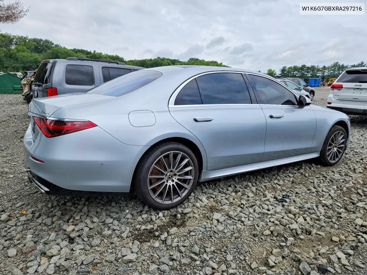 2024 Mercedes-Benz S 580 4Matic VIN: W1K6G7GBXRA297216 Lot: 61762416