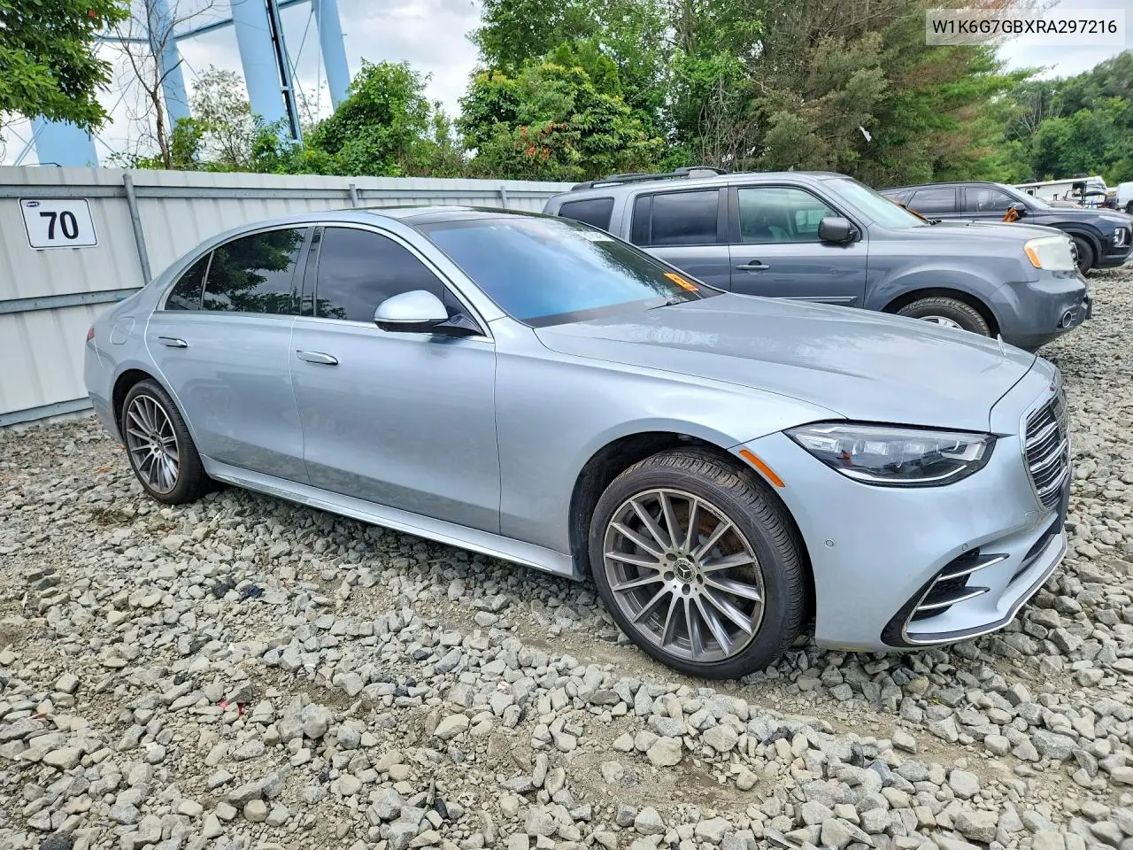 2024 Mercedes-Benz S 580 4Matic VIN: W1K6G7GBXRA297216 Lot: 61762416