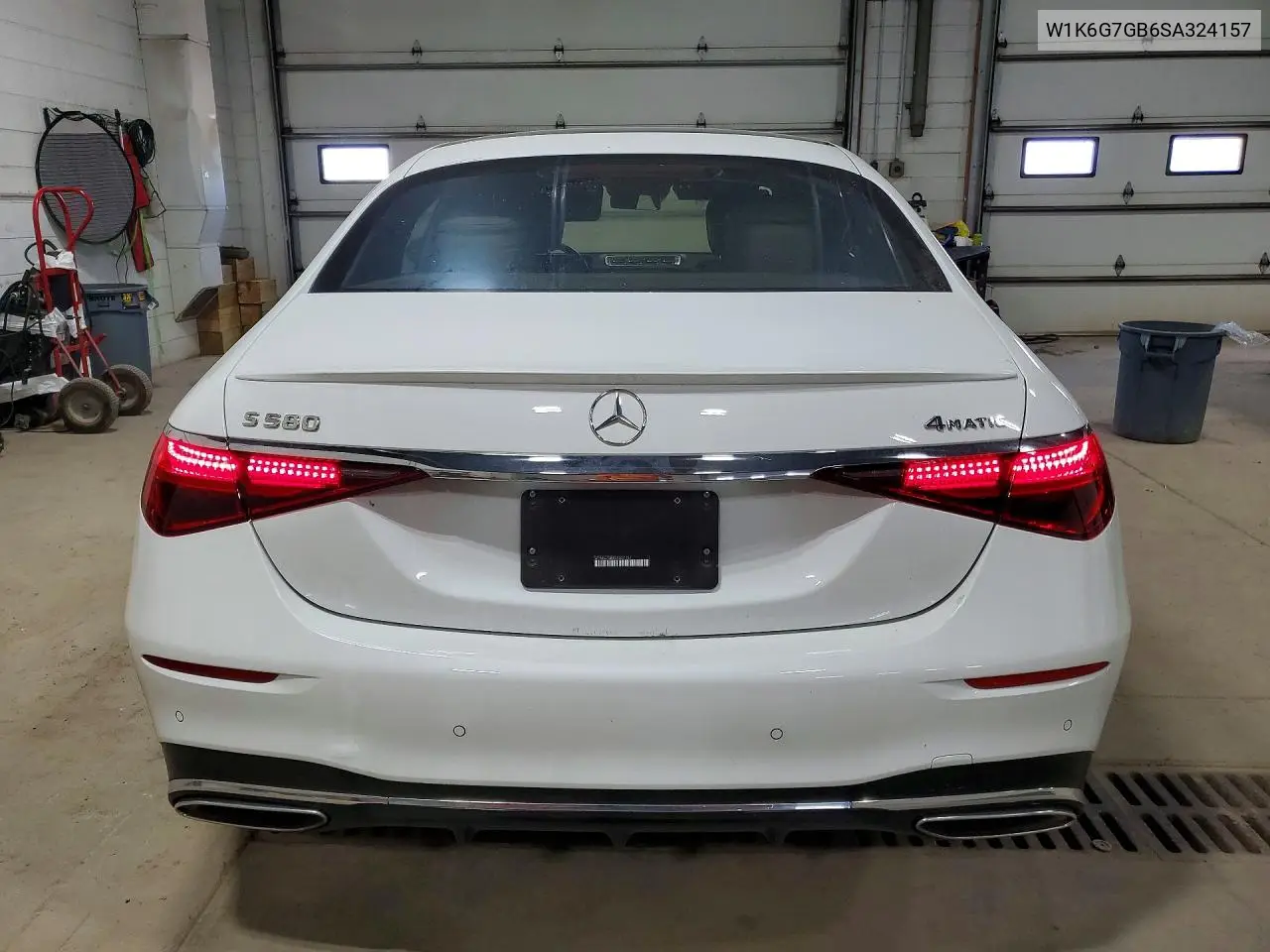 2025 Mercedes-Benz S 580 4Matic VIN: W1K6G7GB6SA324157 Lot: 58825266