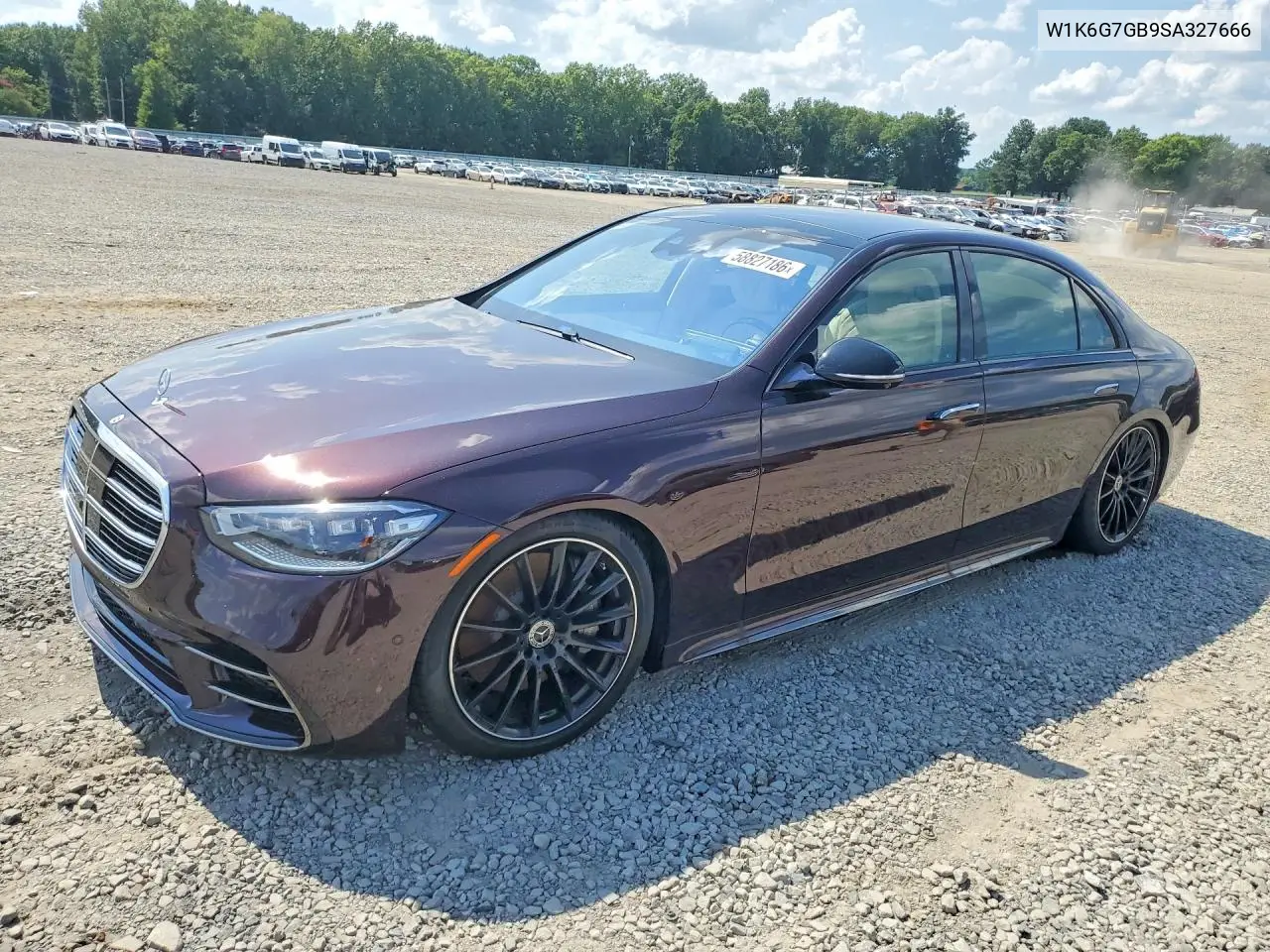 2025 Mercedes-Benz S 580 4Matic VIN: W1K6G7GB9SA327666 Lot: 58827186