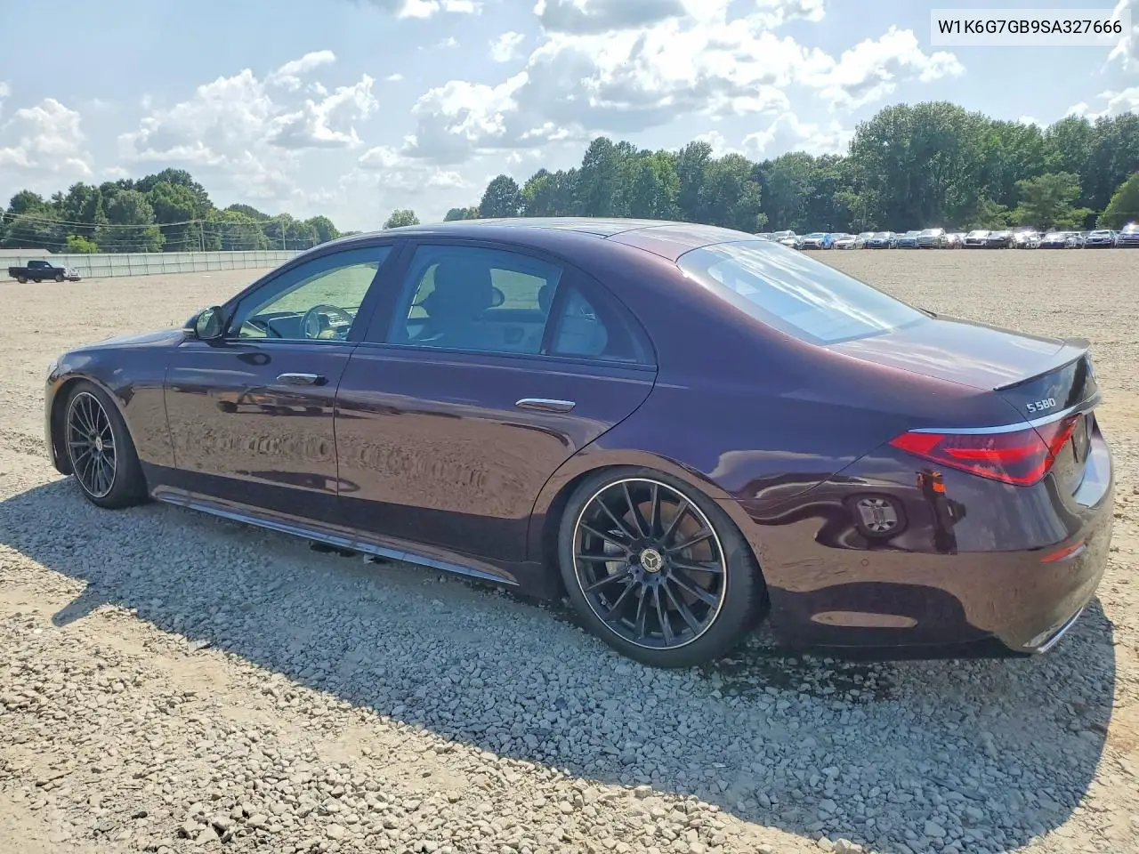 2025 Mercedes-Benz S 580 4Matic VIN: W1K6G7GB9SA327666 Lot: 58827186
