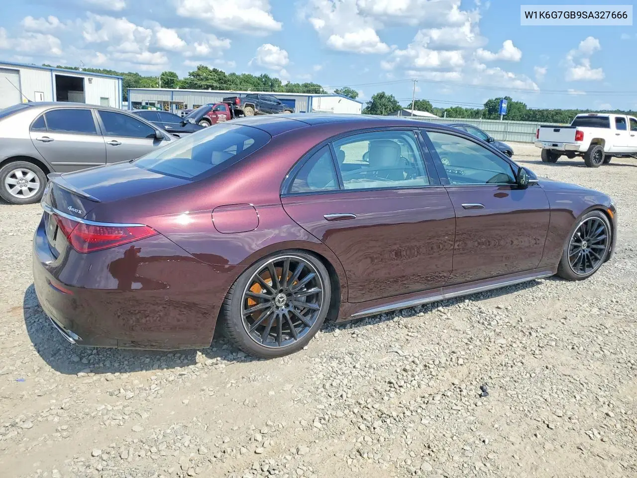 2025 Mercedes-Benz S 580 4Matic VIN: W1K6G7GB9SA327666 Lot: 58827186