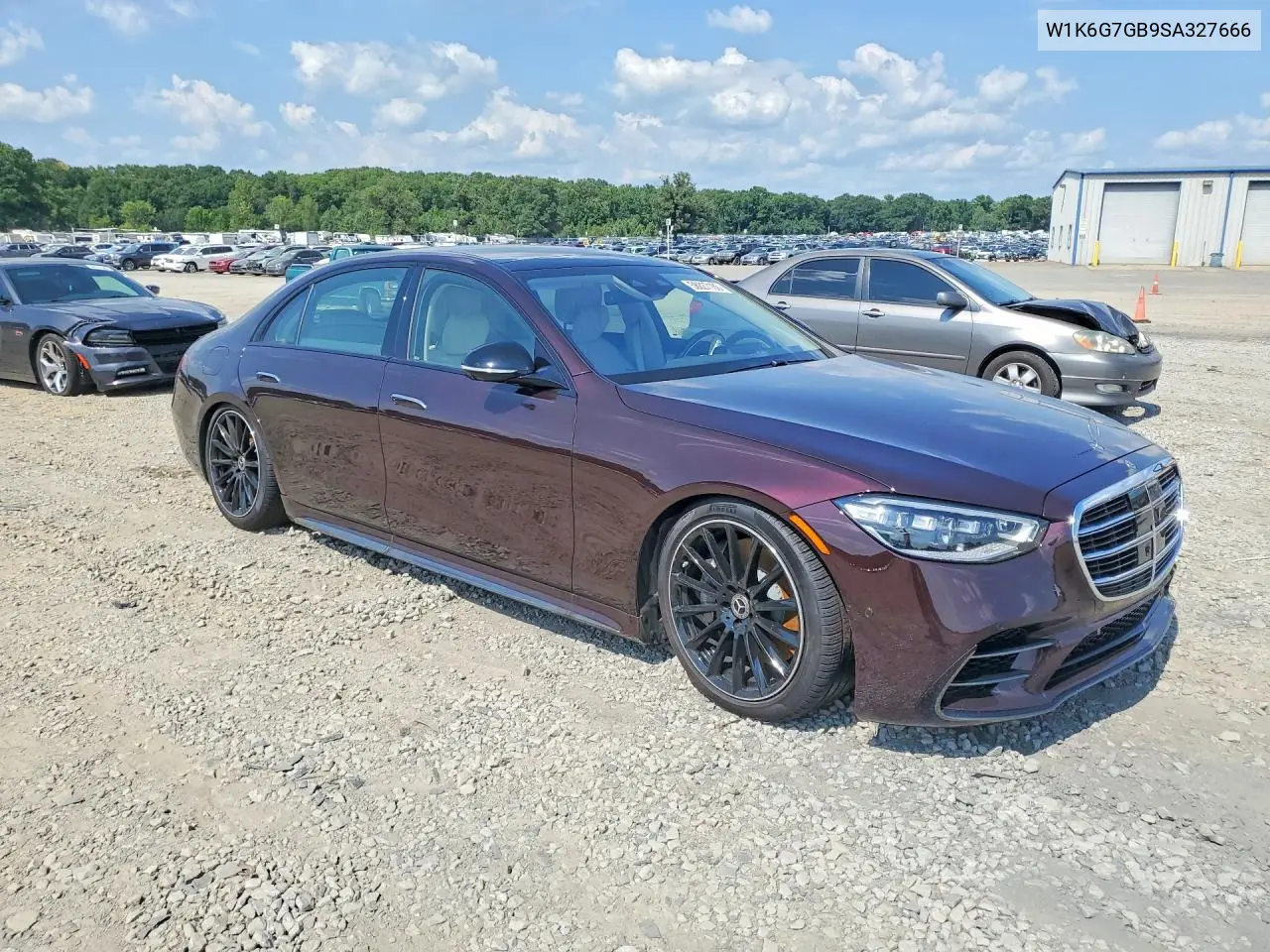 2025 Mercedes-Benz S 580 4Matic VIN: W1K6G7GB9SA327666 Lot: 58827186