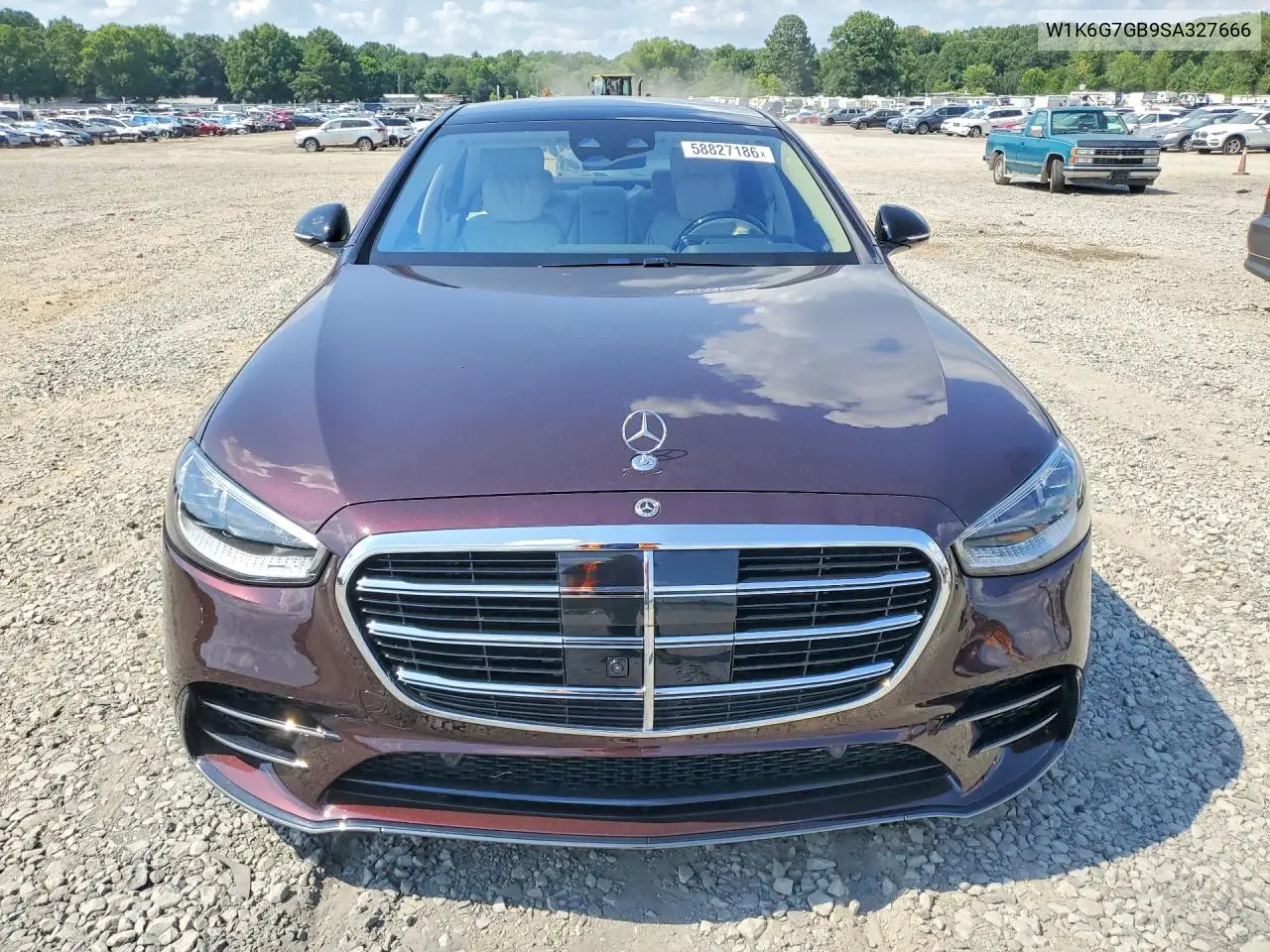 2025 Mercedes-Benz S 580 4Matic VIN: W1K6G7GB9SA327666 Lot: 58827186
