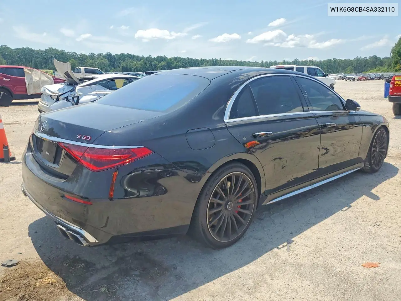 2025 Mercedes-Benz S 63 E Performance VIN: W1K6G8CB4SA332110 Lot: 59140066