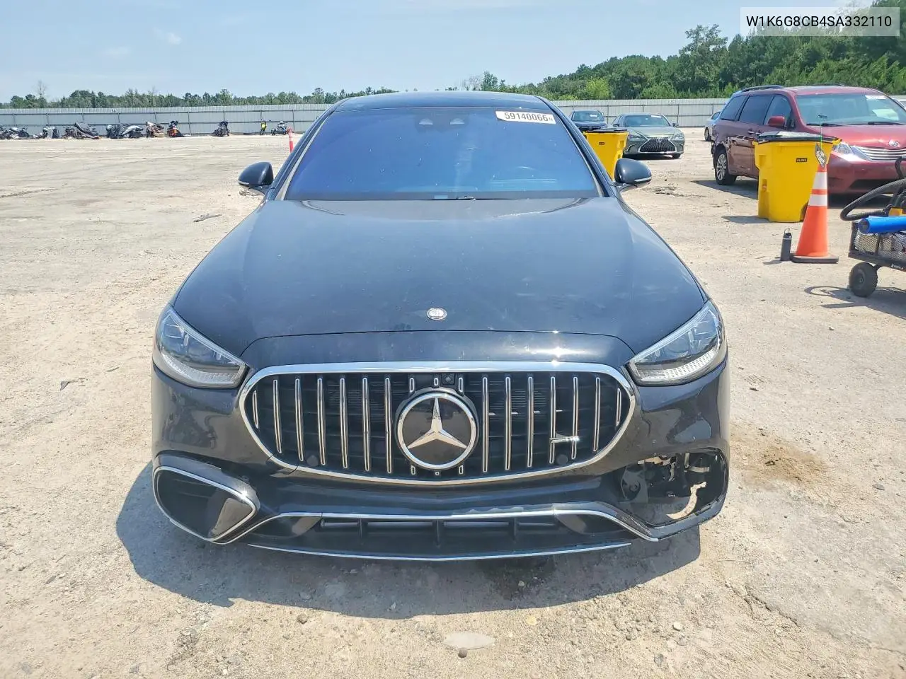 2025 Mercedes-Benz S 63 E Performance VIN: W1K6G8CB4SA332110 Lot: 59140066