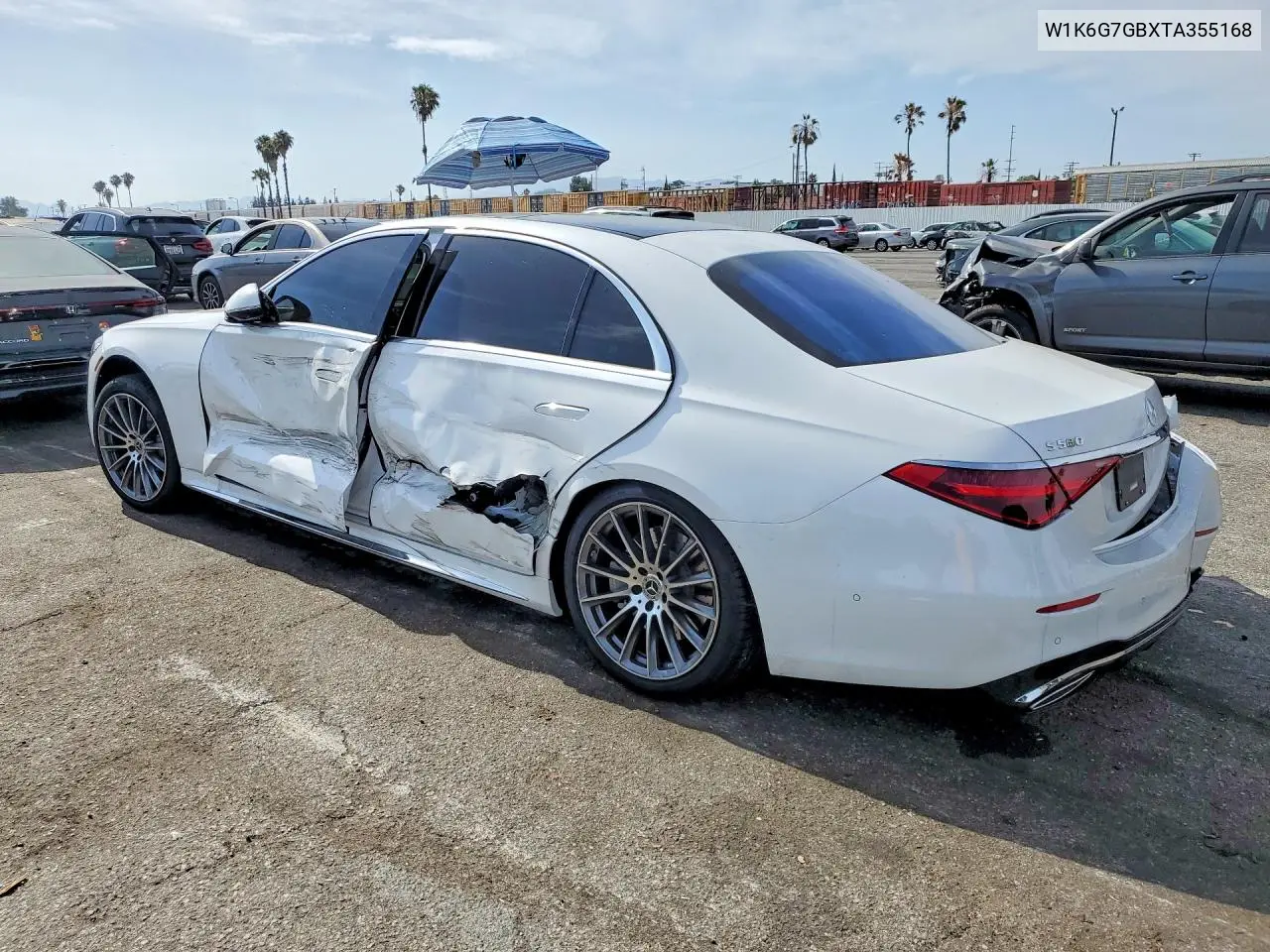 2026 Mercedes-Benz S 580 4Matic VIN: W1K6G7GBXTA355168 Lot: 56804436
