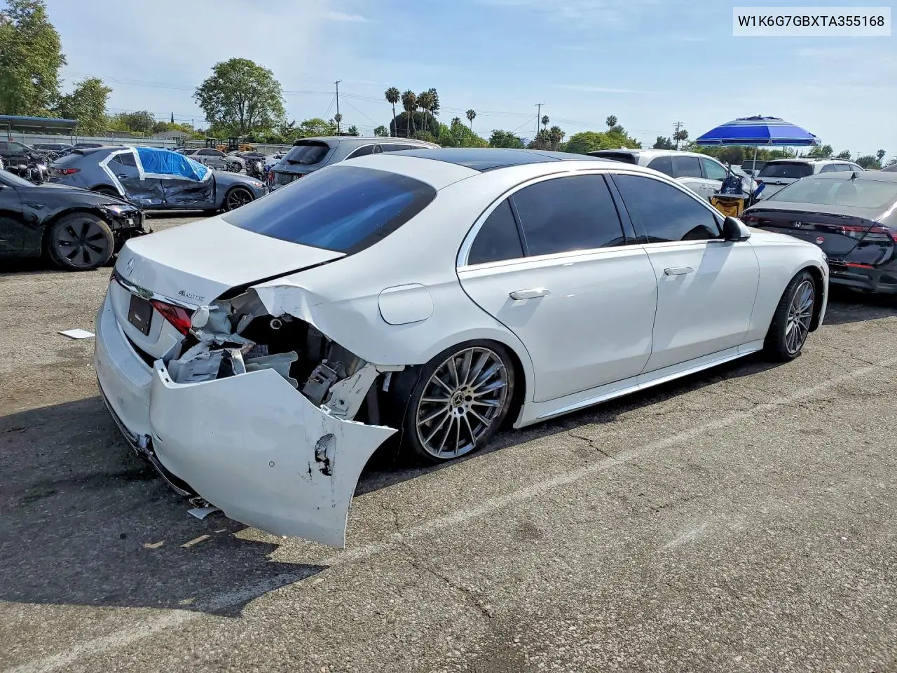 2026 Mercedes-Benz S 580 4Matic VIN: W1K6G7GBXTA355168 Lot: 56804436