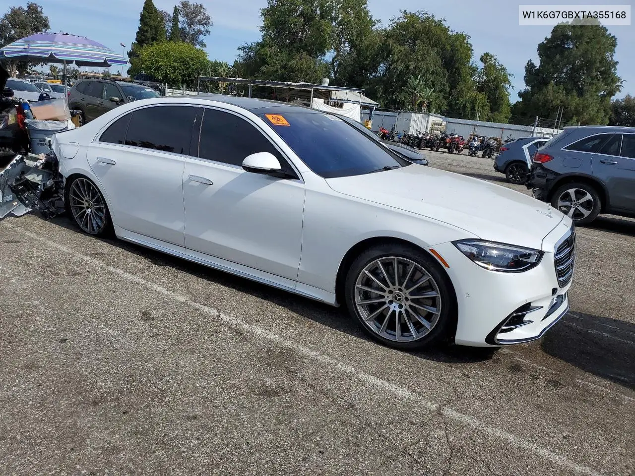 2026 Mercedes-Benz S 580 4Matic VIN: W1K6G7GBXTA355168 Lot: 56804436