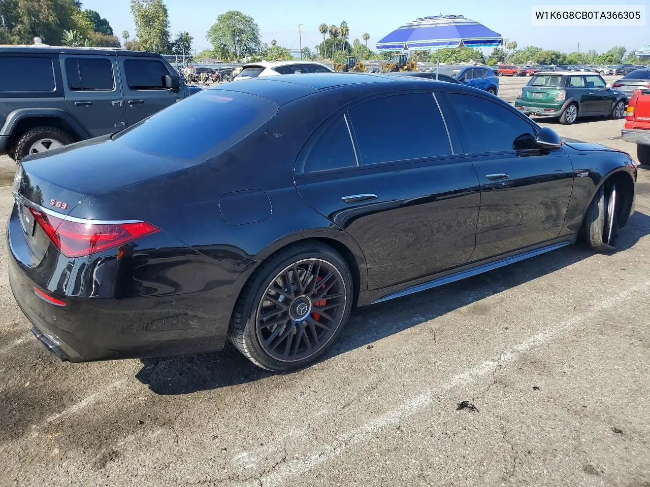 2026 Mercedes-Benz S 63 E Performance VIN: W1K6G8CB0TA366305 Lot: 58791806