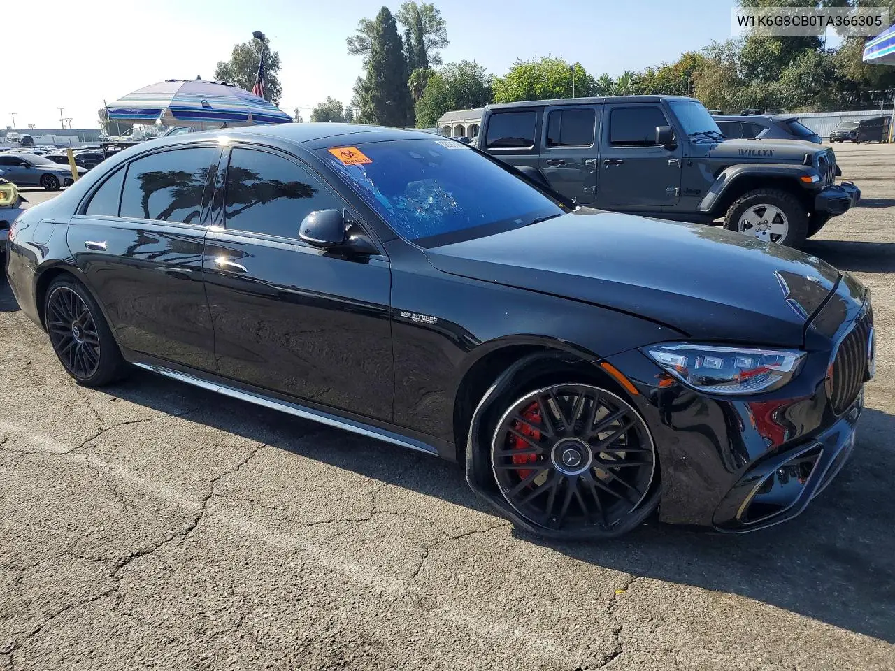 2026 Mercedes-Benz S 63 E Performance VIN: W1K6G8CB0TA366305 Lot: 58791806