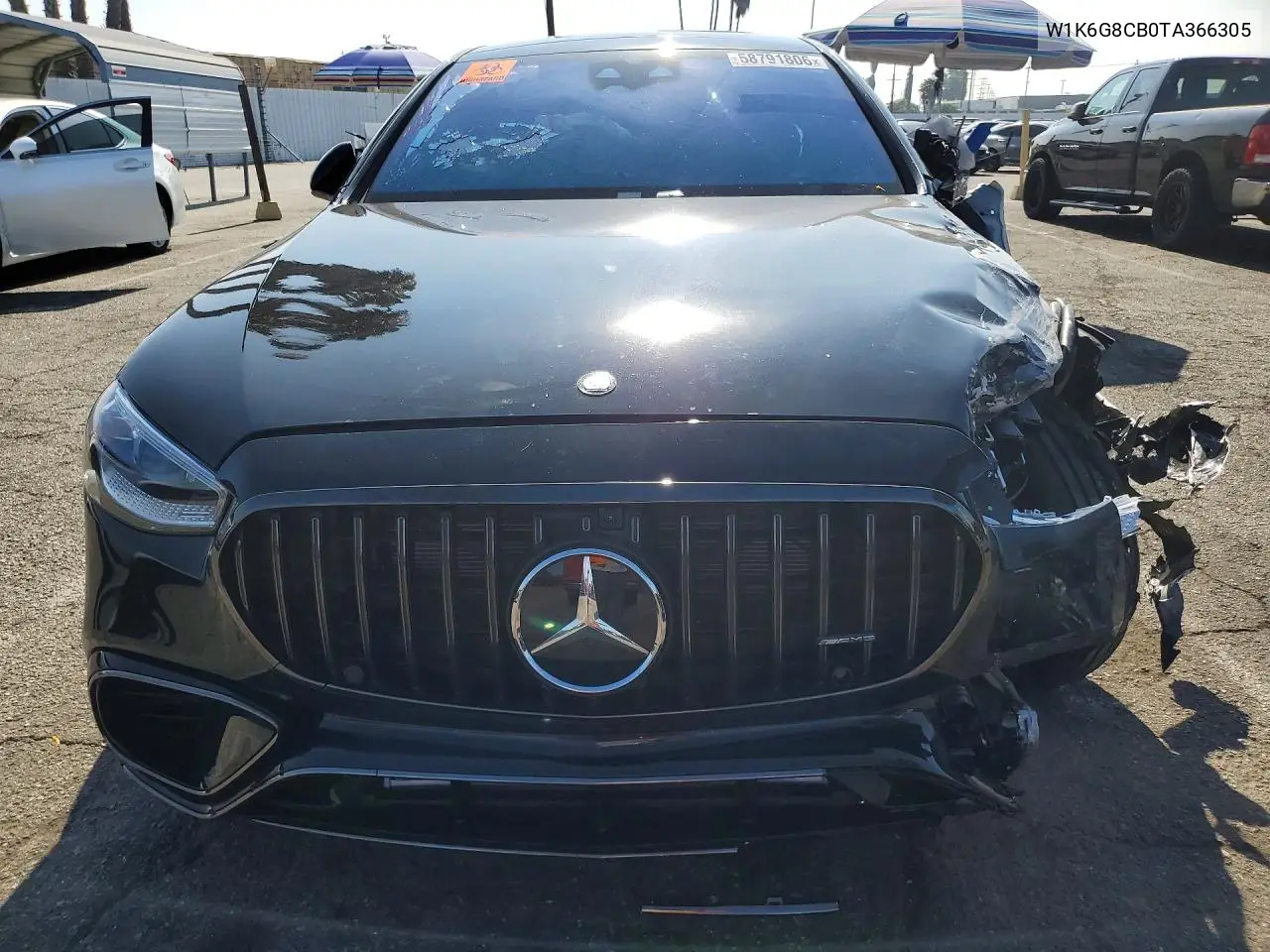 2026 Mercedes-Benz S 63 E Performance VIN: W1K6G8CB0TA366305 Lot: 58791806