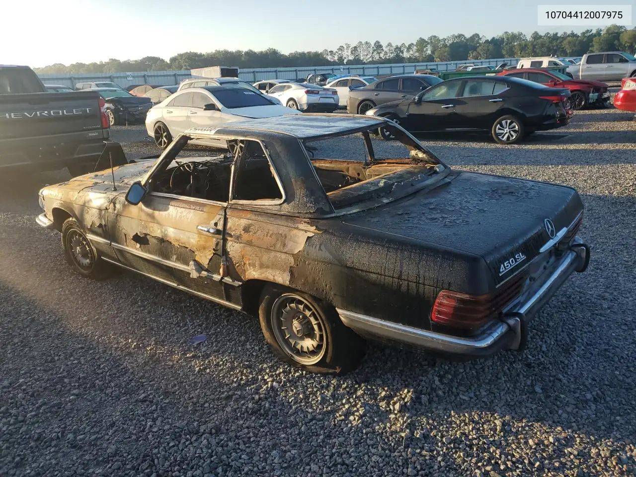 1973 Mercedes-Benz 450 Sl VIN: 10704412007975 Lot: 54232236