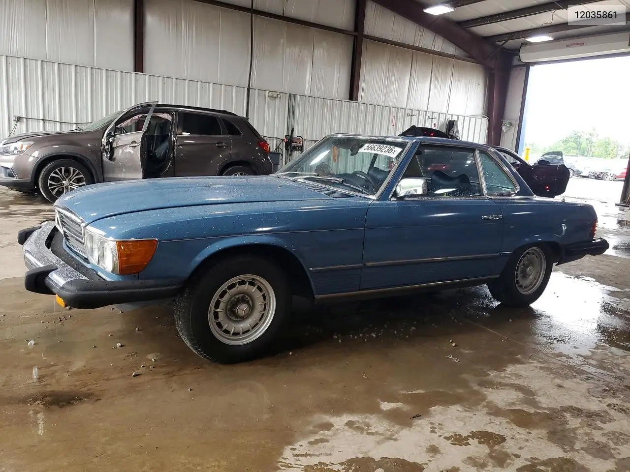 1977 Mercedes-Benz 450 Sl VIN: 10704412035861 Lot: 56639236