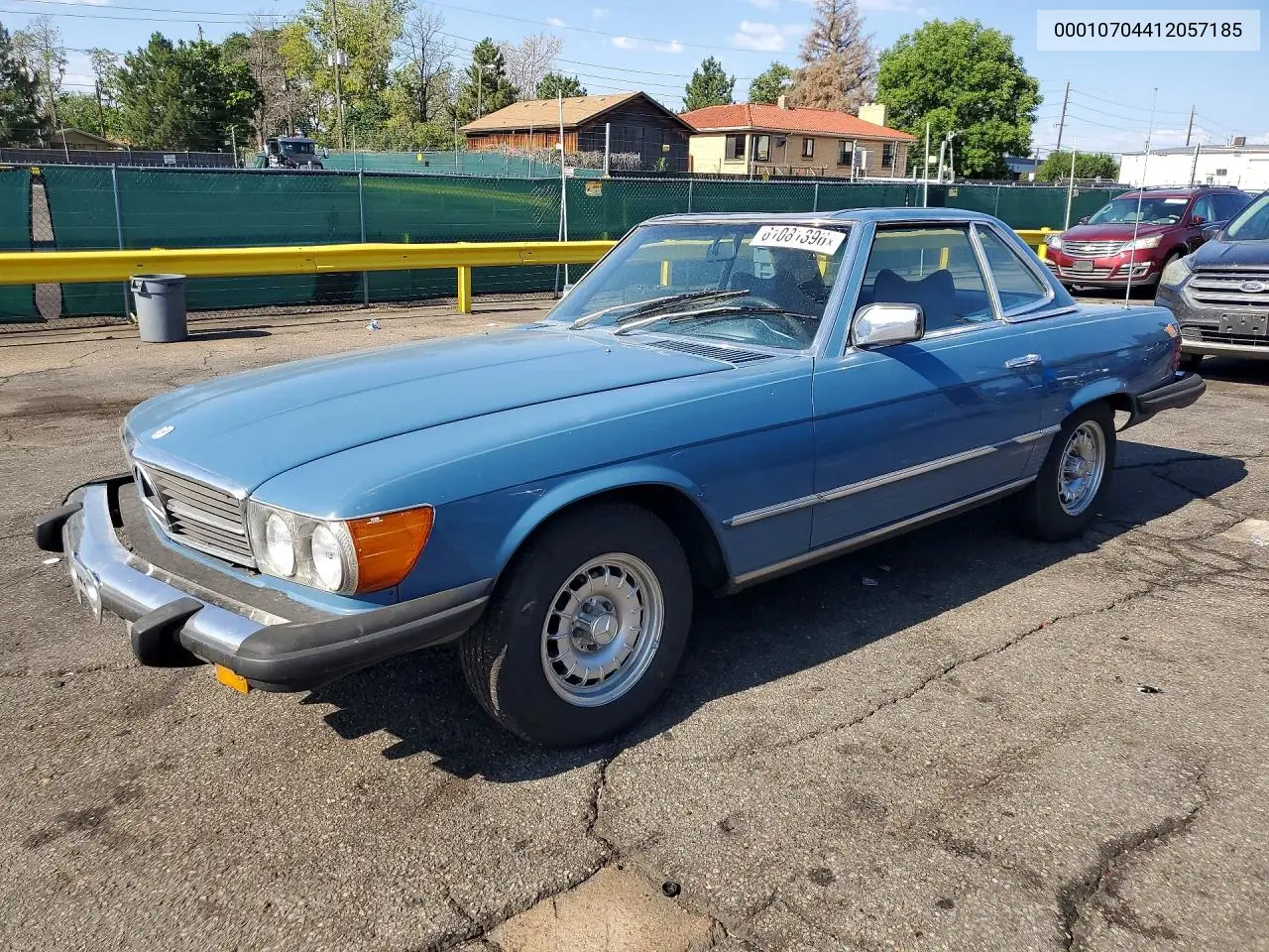 1979 Mercedes-Benz 450 Sl VIN: 00010704412057185 Lot: 61081396