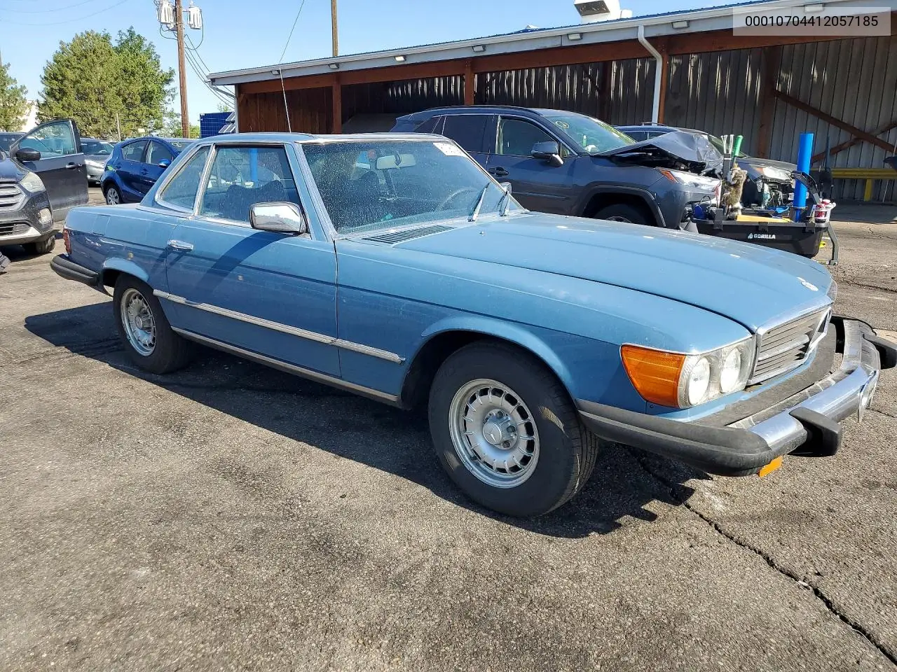 1979 Mercedes-Benz 450 Sl VIN: 00010704412057185 Lot: 61081396