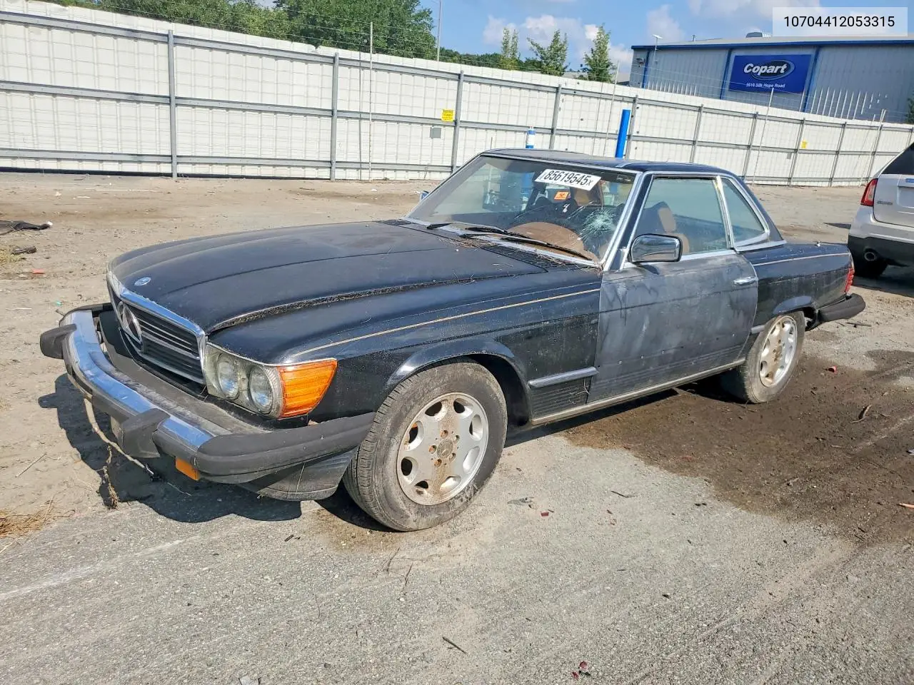 1979 Mercedes-Benz 450 VIN: 10704412053315 Lot: 85619545