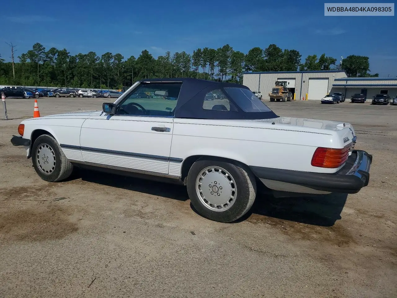 1989 Mercedes-Benz 560 Sl VIN: WDBBA48D4KA098305 Lot: 59236566