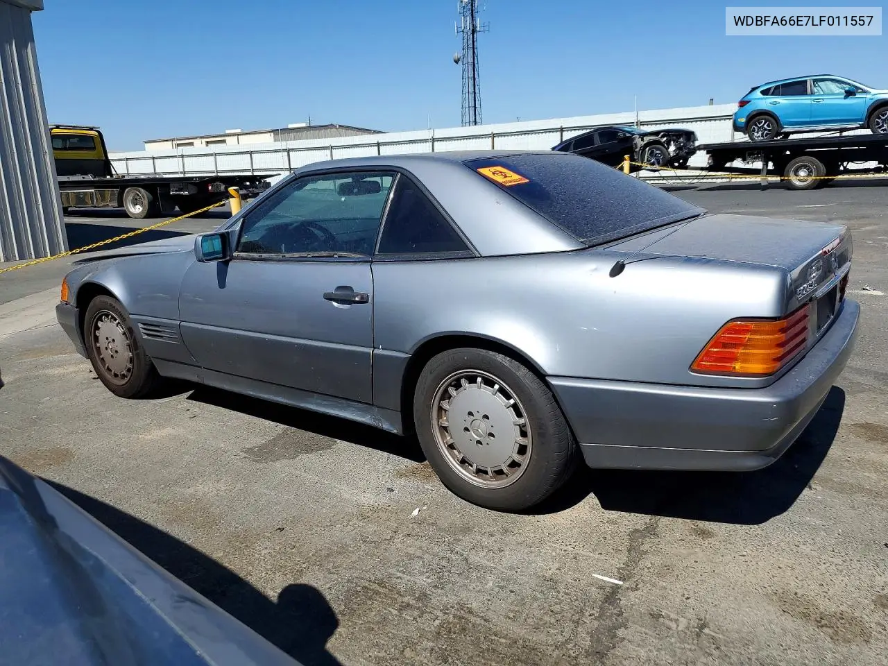 1990 Mercedes-Benz 500 Sl VIN: WDBFA66E7LF011557 Lot: 60511126