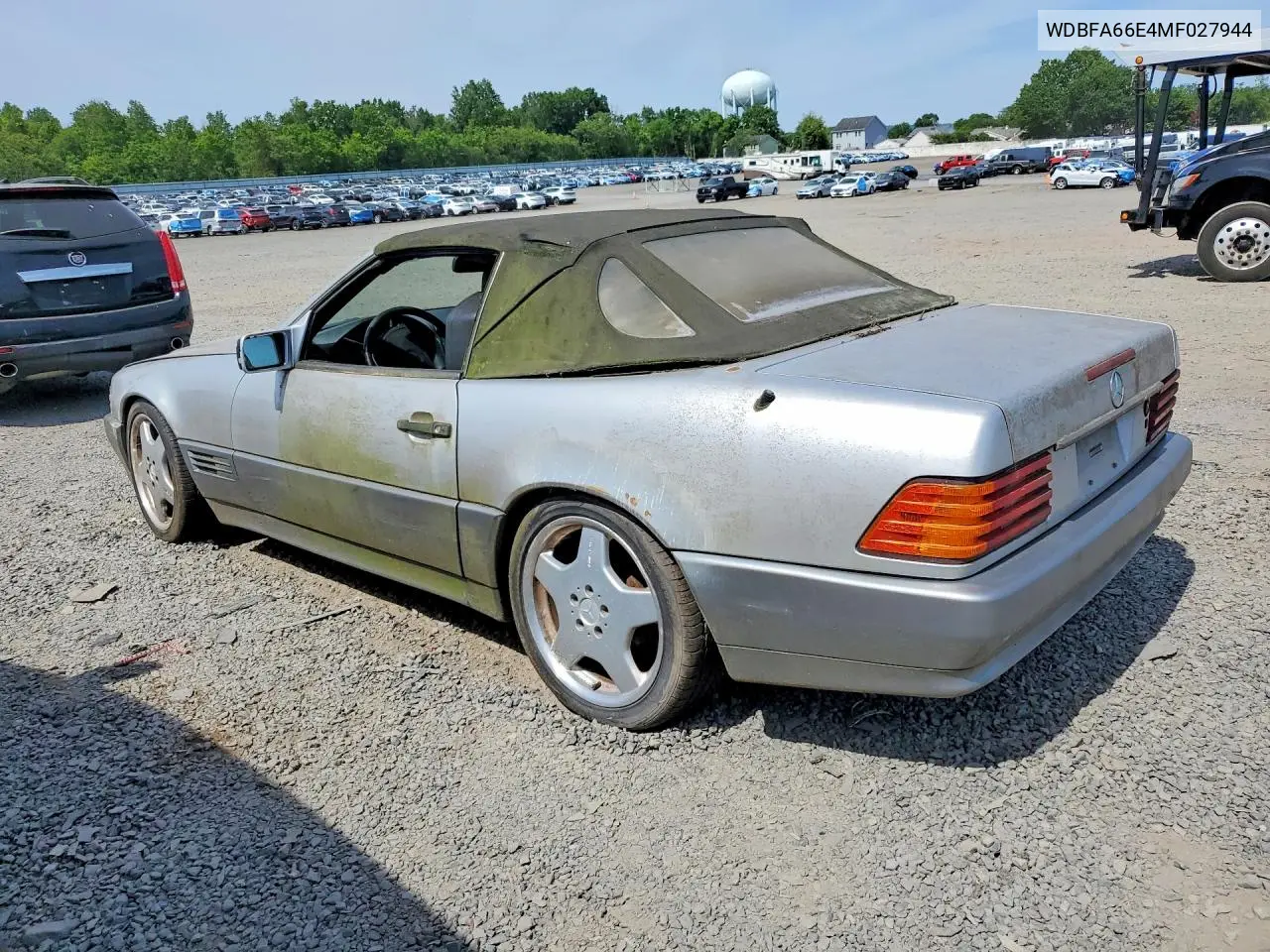 1991 Mercedes-Benz 500 Sl VIN: WDBFA66E4MF027944 Lot: 56370566