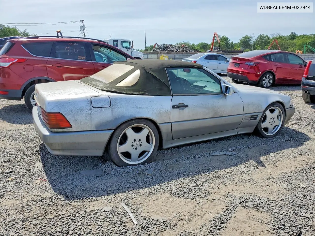 1991 Mercedes-Benz 500 Sl VIN: WDBFA66E4MF027944 Lot: 56370566