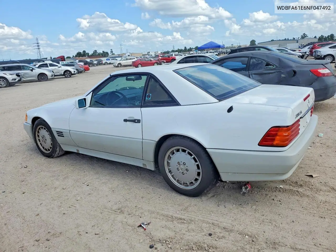 1992 Mercedes-Benz 300 Sl VIN: WDBFA61E6NF047492 Lot: 56738846
