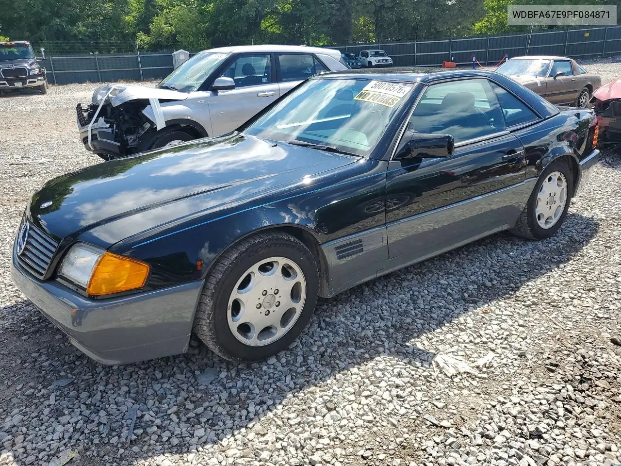 1993 Mercedes-Benz 500 Sl VIN: WDBFA67E9PF084871 Lot: 58070576
