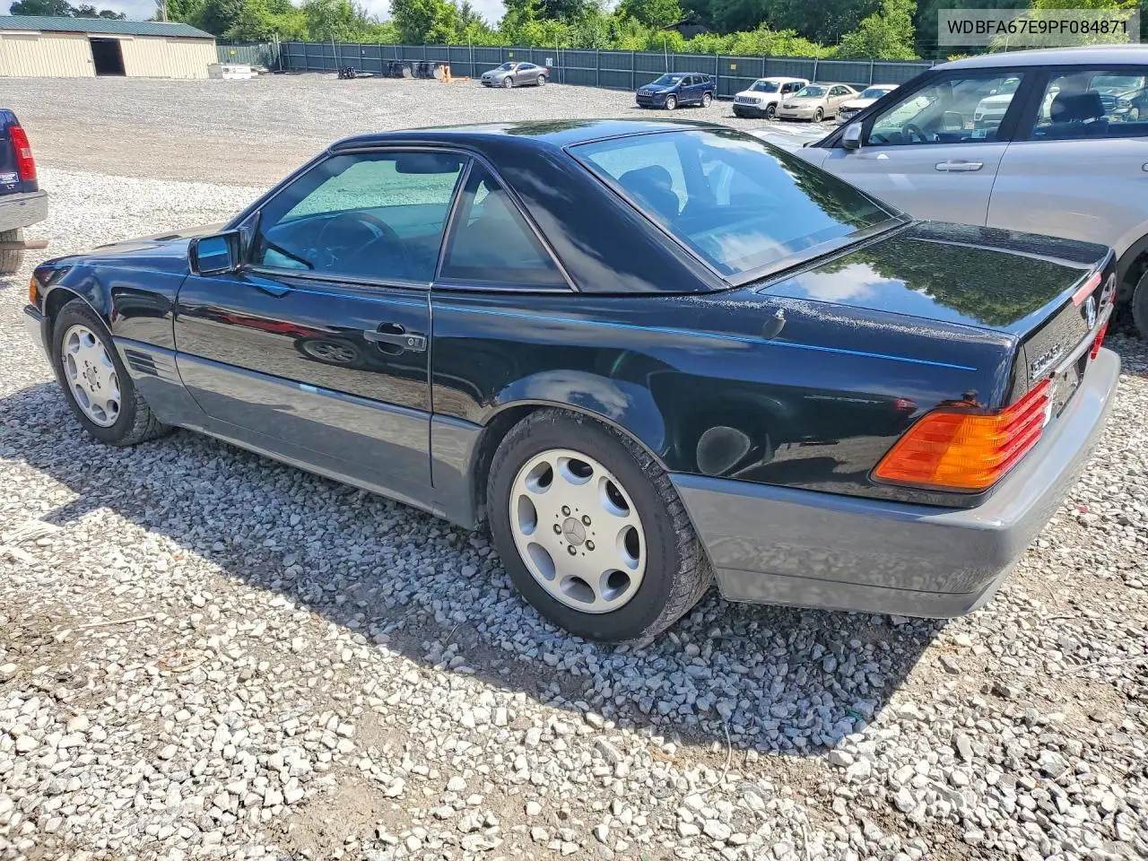 1993 Mercedes-Benz 500 Sl VIN: WDBFA67E9PF084871 Lot: 58070576