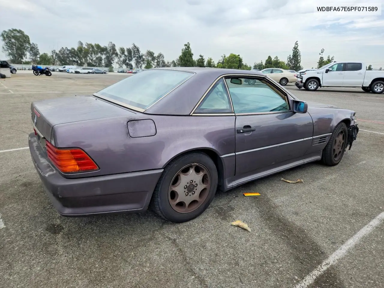 1993 Mercedes-Benz 500 Sl VIN: WDBFA67E6PF071589 Lot: 85614185