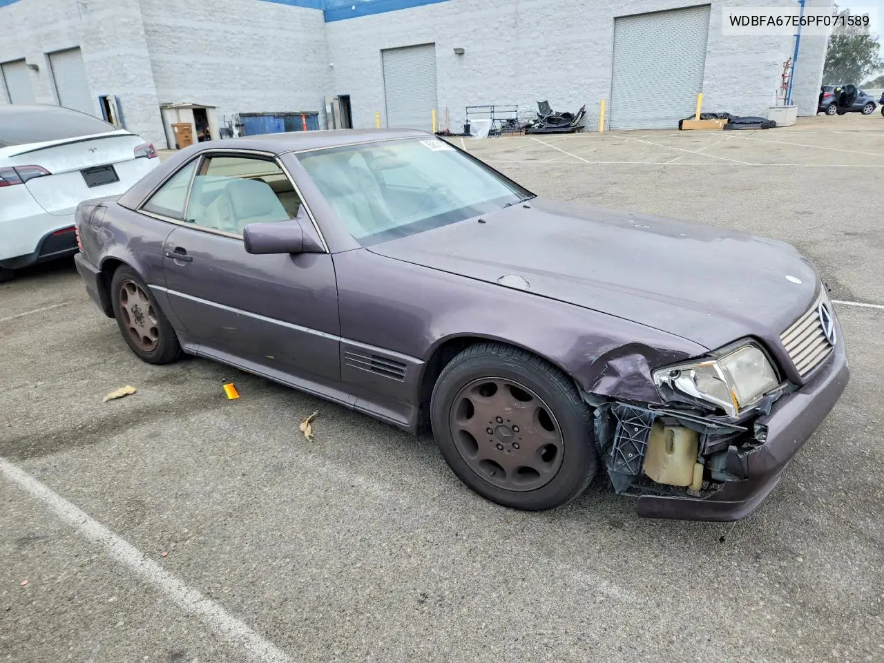 1993 Mercedes-Benz 500 Sl VIN: WDBFA67E6PF071589 Lot: 85614185