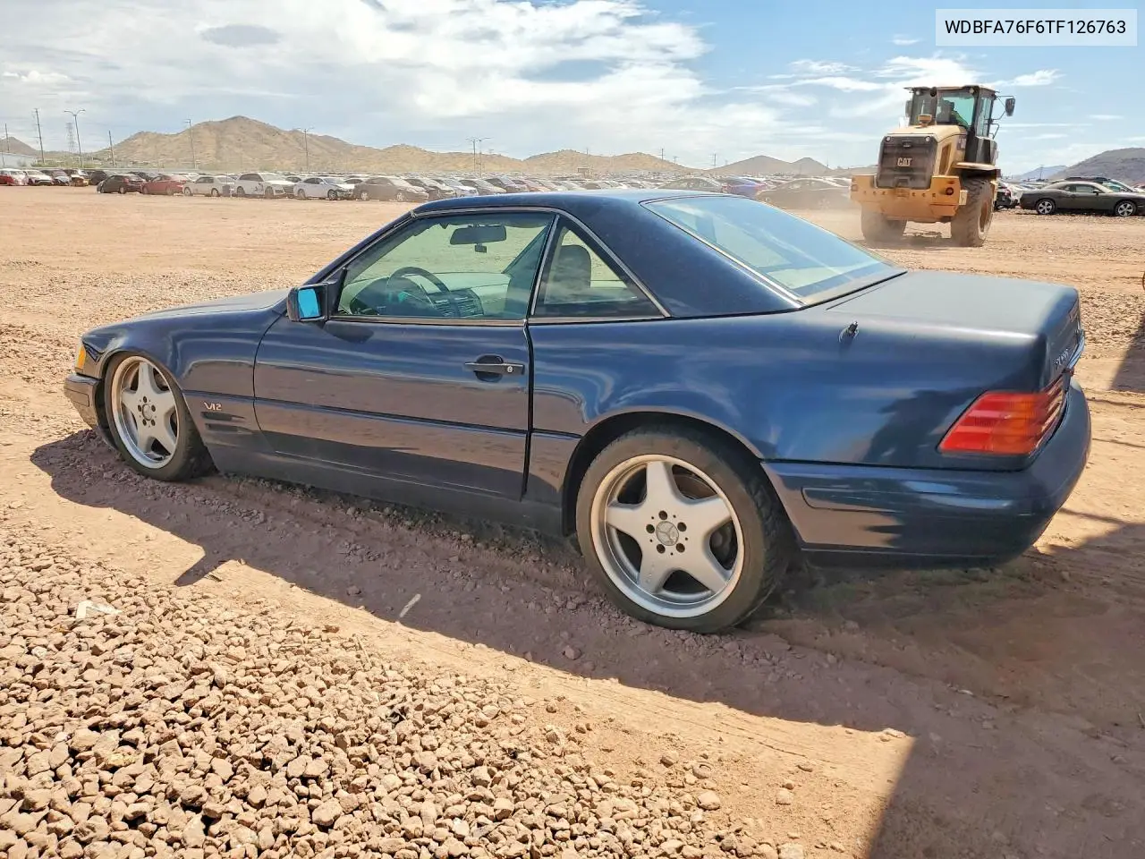 1996 Mercedes-Benz Sl 600 VIN: WDBFA76F6TF126763 Lot: 58553196
