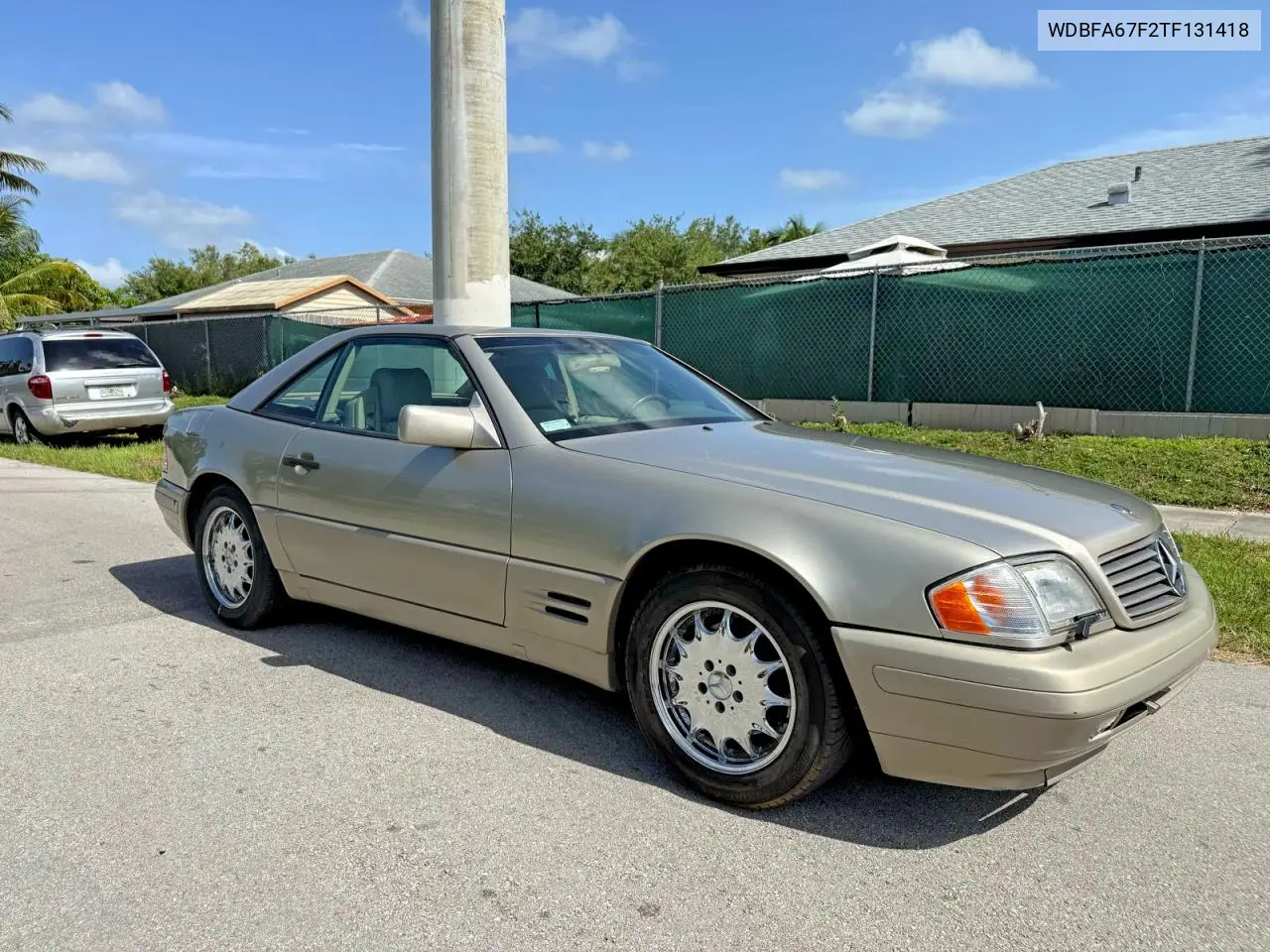 1996 Mercedes-Benz Sl 500 VIN: WDBFA67F2TF131418 Lot: 61315696